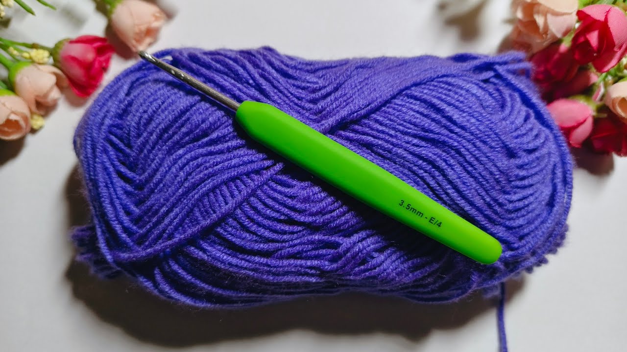 ⚡TWO ROW Repeat Crochet Pattern For Beginners!  MUST TRY