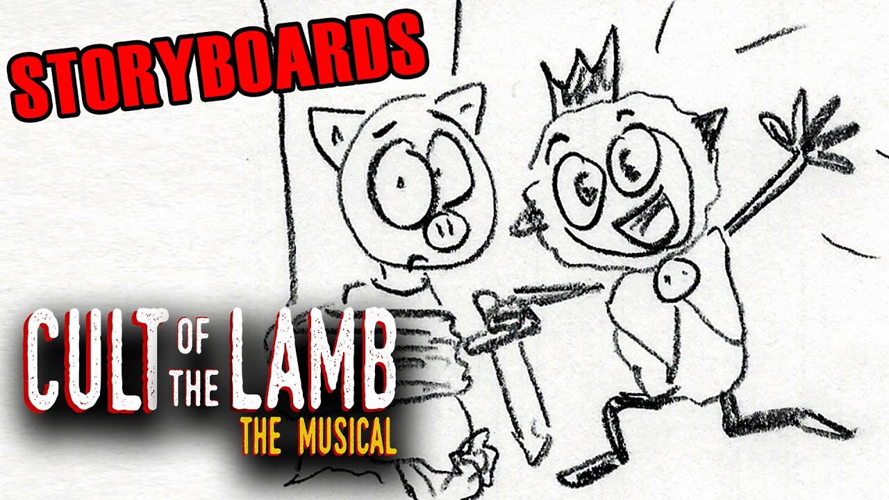 Cult of the Lamb: The Musical - STORYBOARDS vs. LIVE ACTION