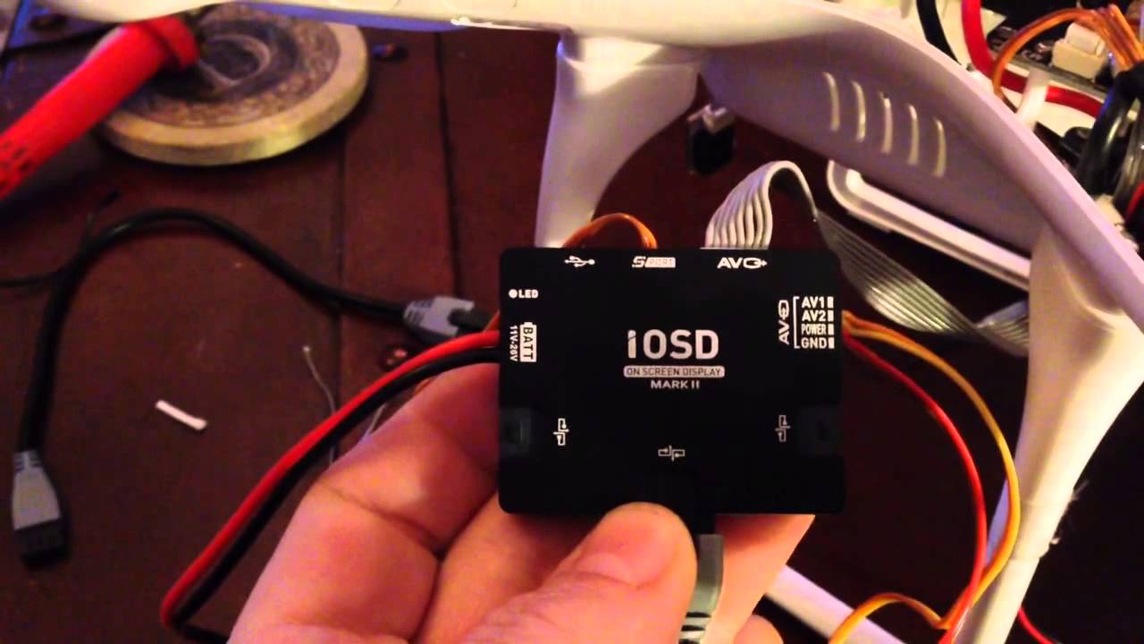 iOSD MK II install on a Phantom 2