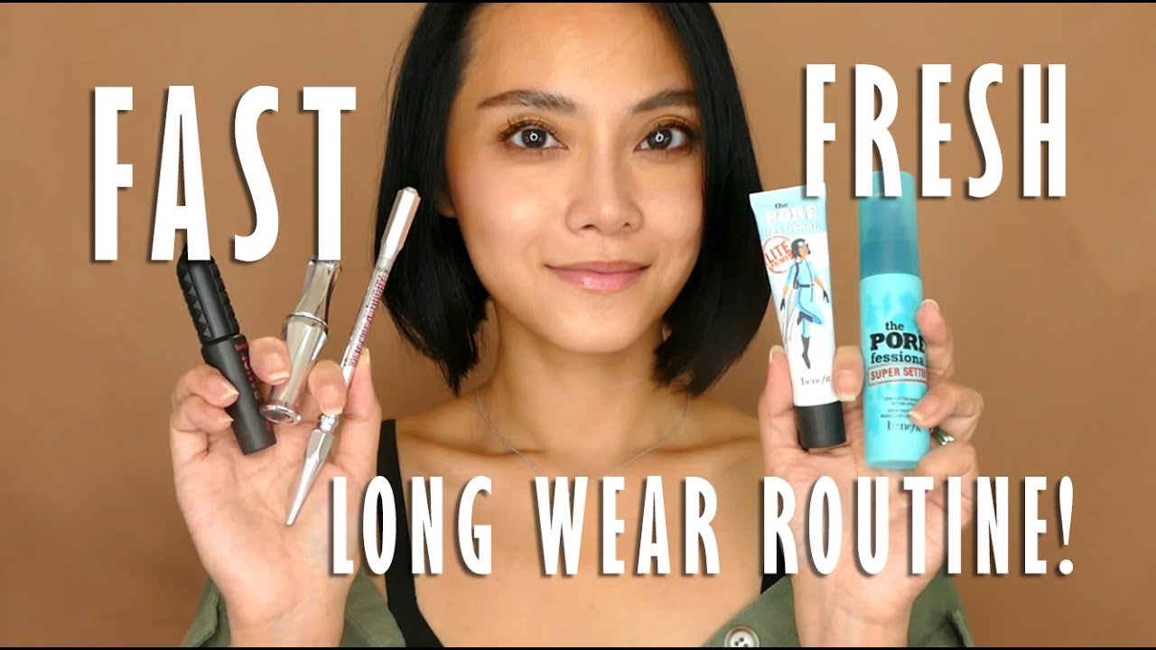 Fast Fresh 5-Minute Longwear Routine feat. Benefit Cosmetics The POREfessional: Lite Primer