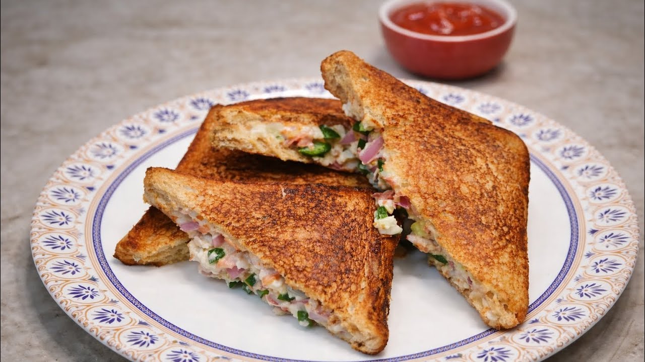 5min में बनाए सुपर टेस्टी सैंडविच||Sandwich||@Rasoimeinpriya  