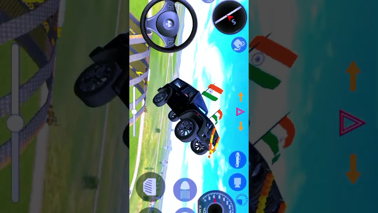 Dollar (Song) Modified 😈 Mahindra Thar ||  Indian Car Simulator 3D ||  Car Game 3D