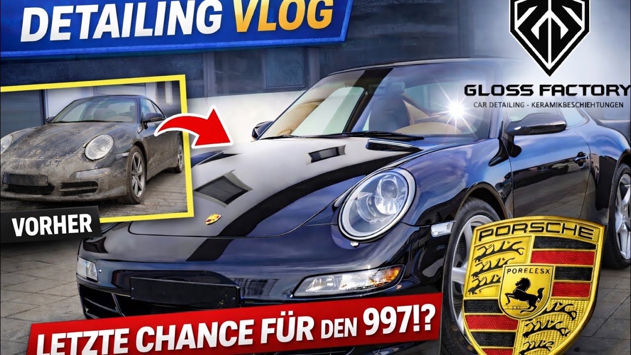 Vom Schrottplatz-Look zum Showcar – 997 Komplett-Rettung! 