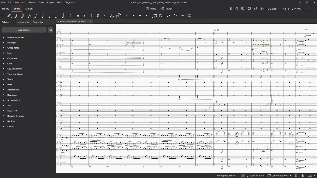Ahsoka (End Credits) (Musescore 4)