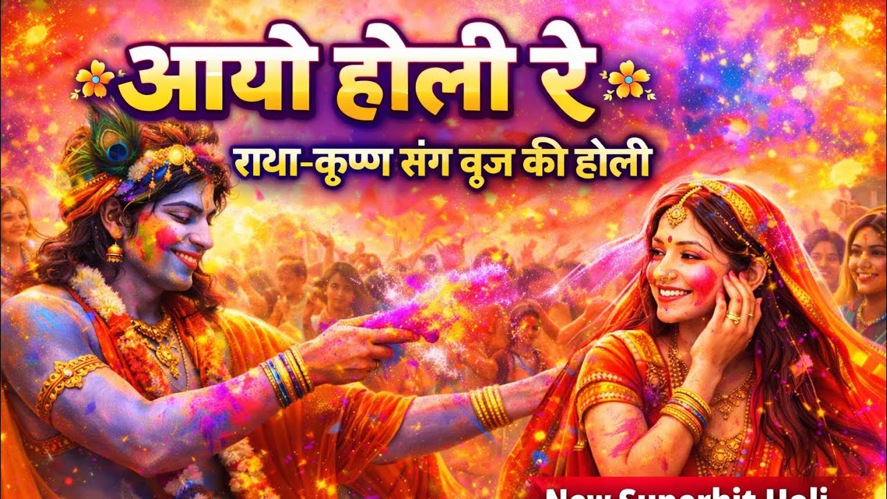 आयो होली रे | राधा कृष्ण संग बृज की होली | New Superhit Holi Bhajan 2026
