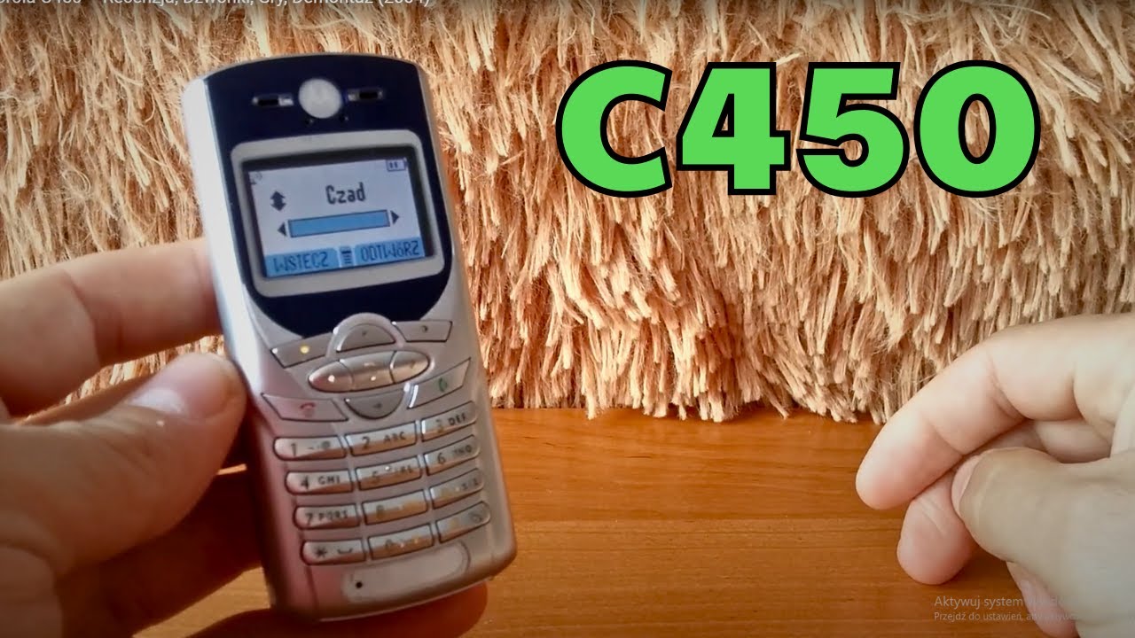 Motorola C450 Обзор / Разборка / Ремонт / Рингтоны / Игры / Аккумулятор