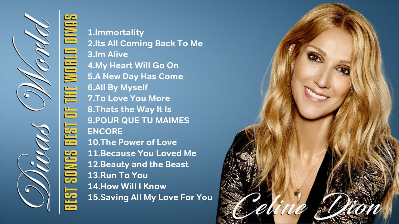 CELINE DION Greatest Hits Full Album 🌿  Best Songs of World Divas 2024