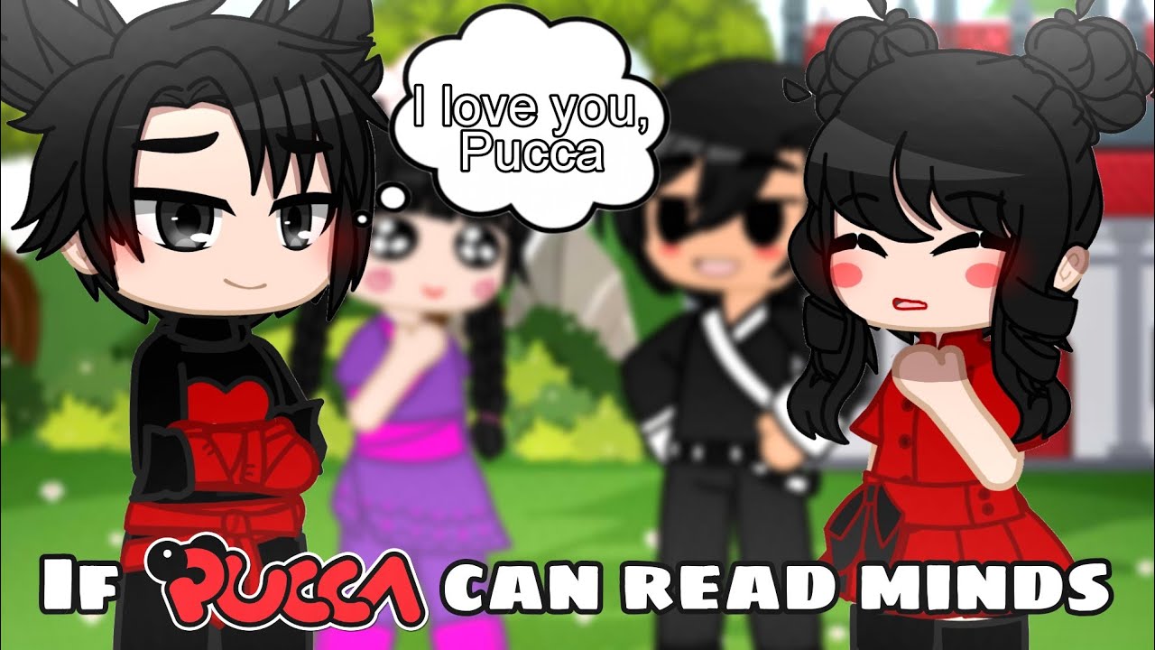 If Pucca can read minds || Skit || AU || Pucca || Garucca || Gacha Club