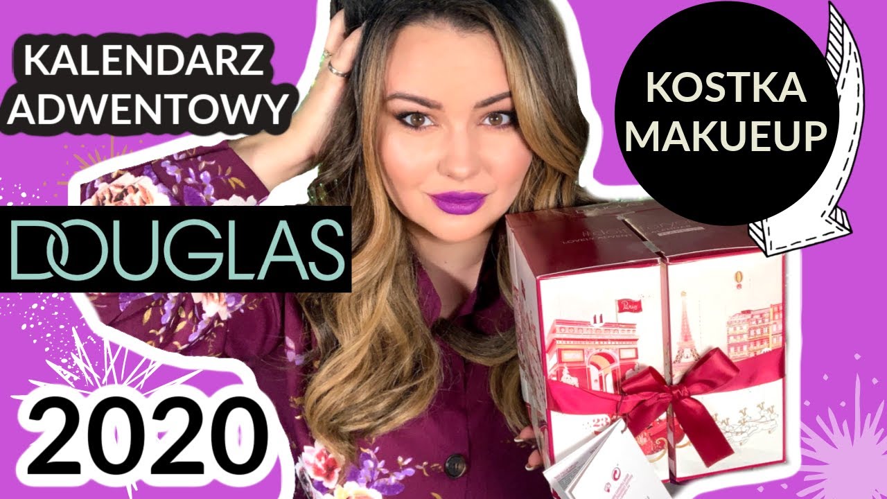 BRAK SLOW🚨 Douglas Kalendarz adwentowy 2020 - KOSTKA MAKEUP #testowANKA