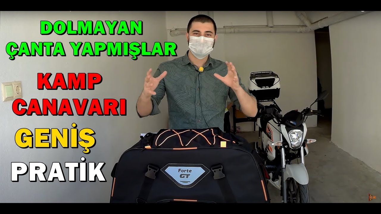 FORTE GT 700886 HEYBE - ÇANTA İNCELEMESİ | UZUN YOLDA BAGAJ DEDİRDİNE SON !!