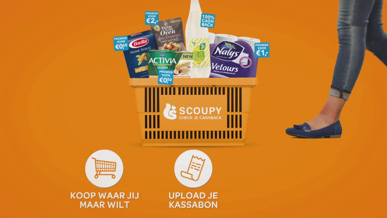 TV commercial SCOUPY Cashback, vanaf 5 juni