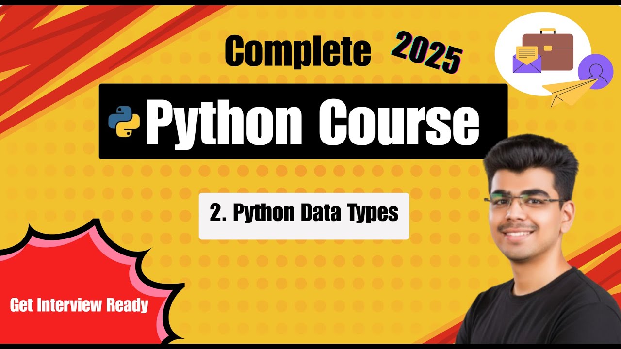 Python Data Types | Complete Python Course #2