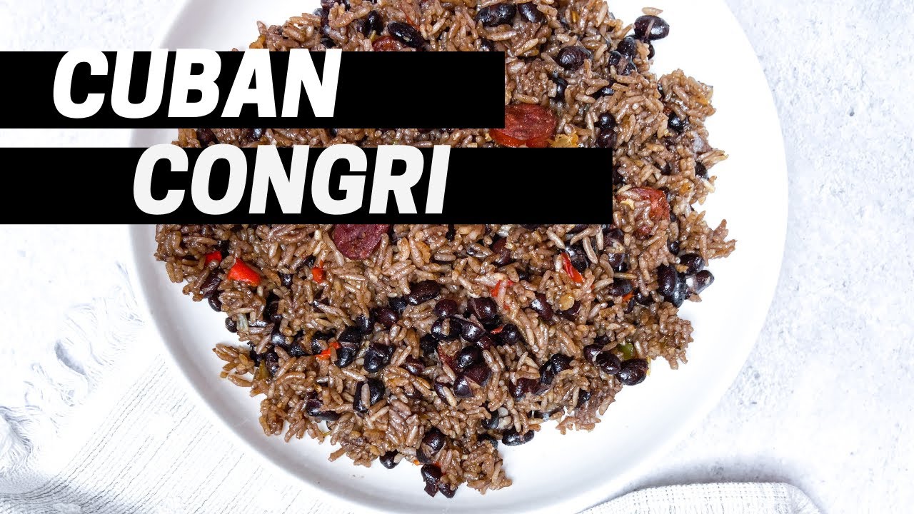 Congri | Cuban Rice in the Instant Pot