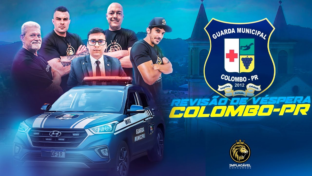 GUARDA MUNCIPAL COLOMBO - COLOMBO-PR | REVISÃO DE VÉSPERA