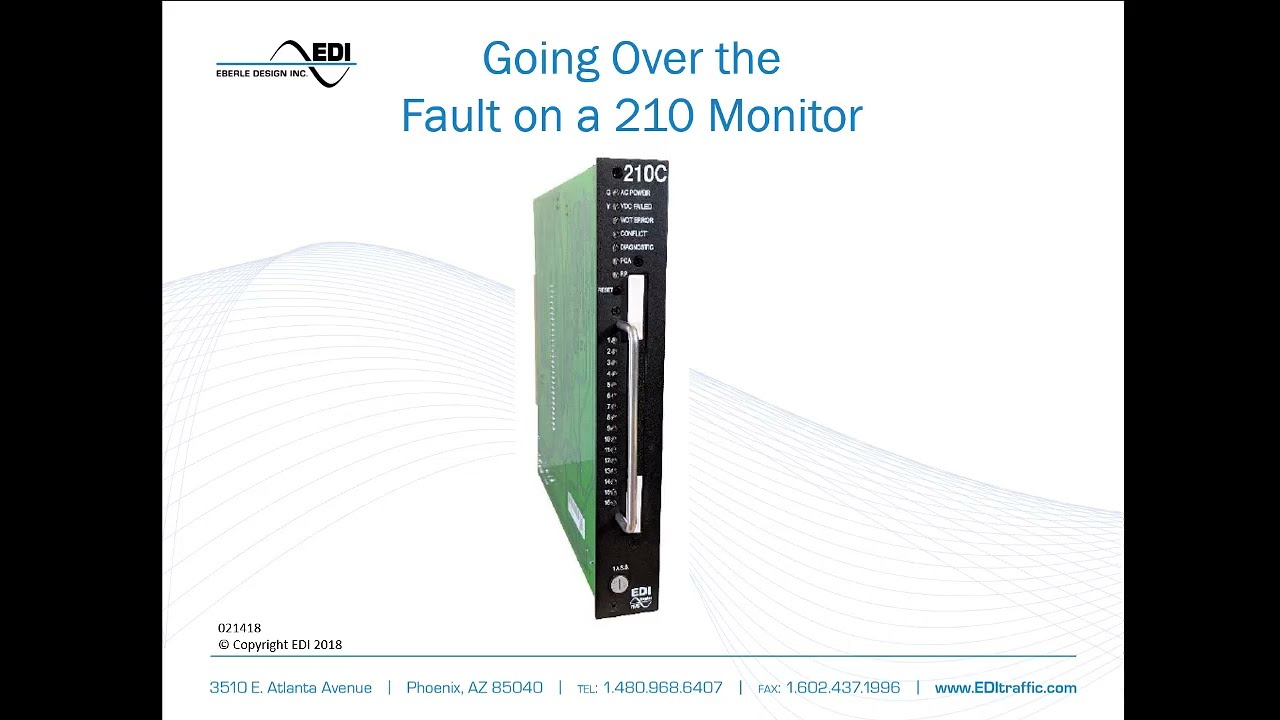 Understanding & Troubleshooting Fault Indicators On The Caltrans 210 Monitor
