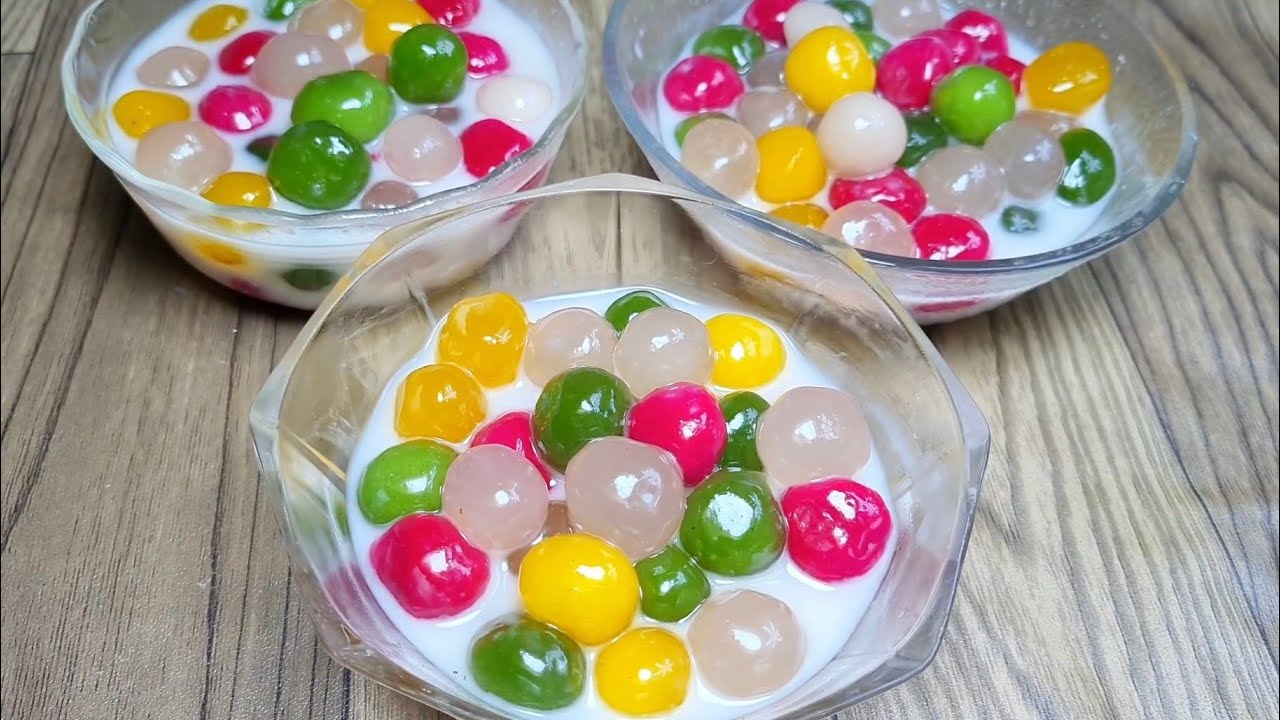CHÈ BỘT LỌC - CHÈ BỘT NĂNG nước cốt dừa dẻo béo giòn dai màu tự nhiên @TÚLÊMIỀNTÂY