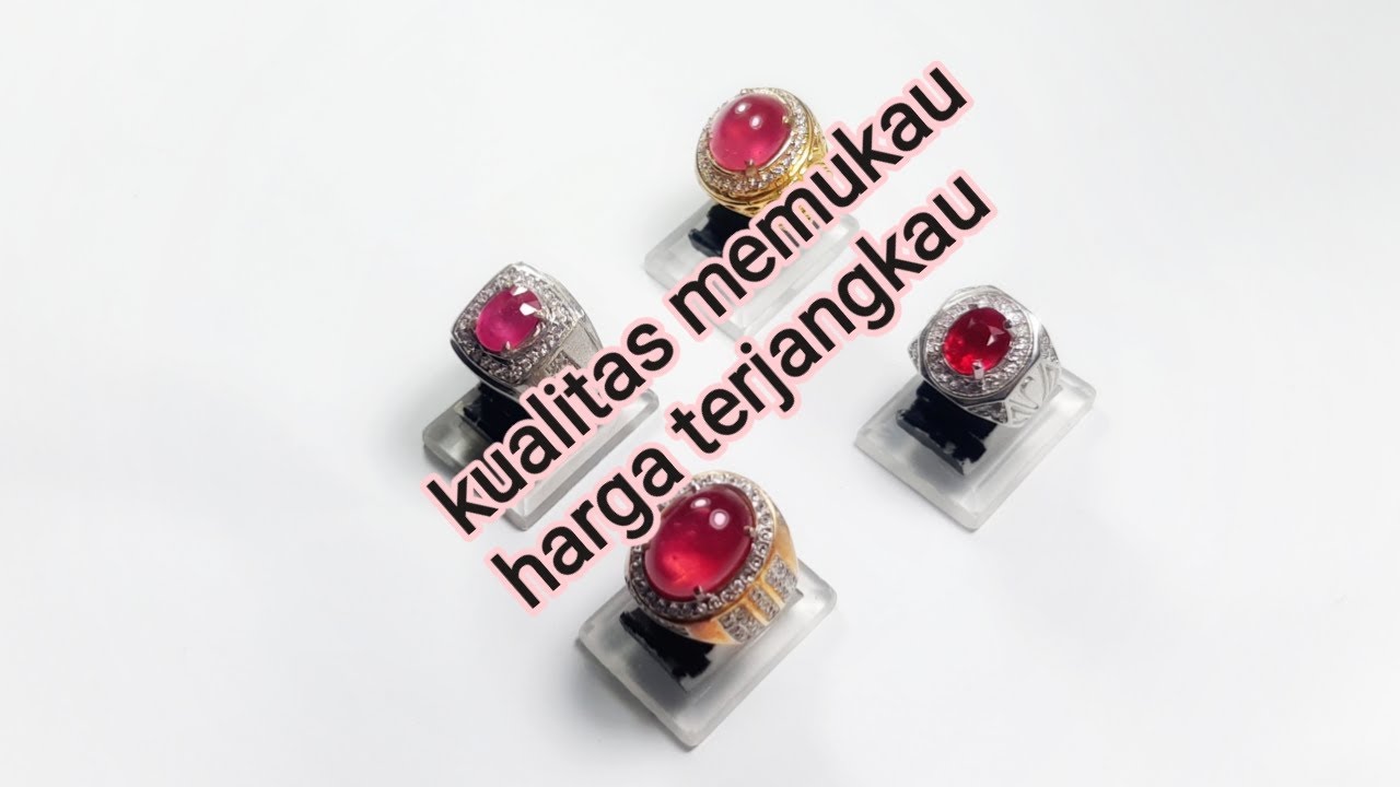 Batu Permata Ruby Kristal