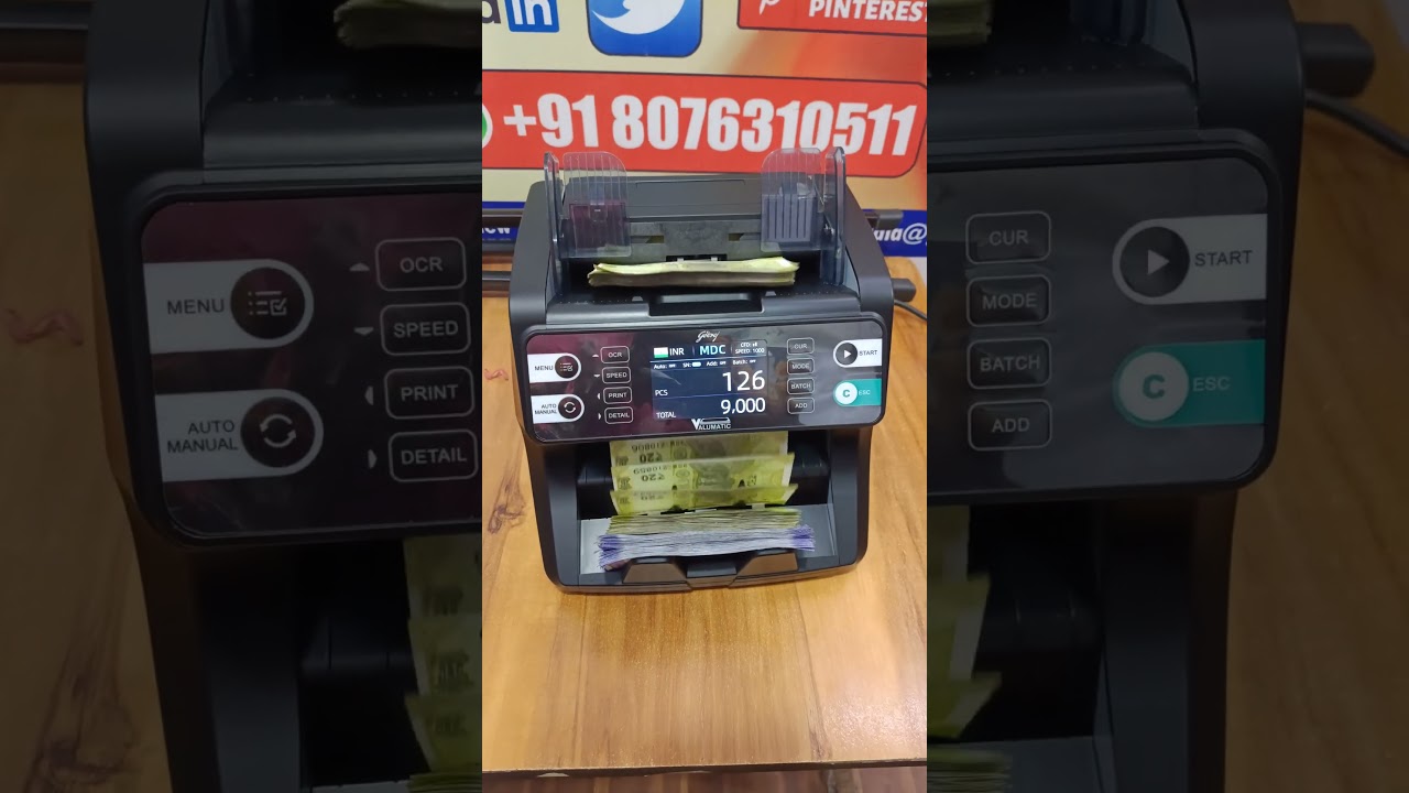 Top Features of the Godrej Value Matic Mix Note Counting Machine You Need to Know #trending #2025
