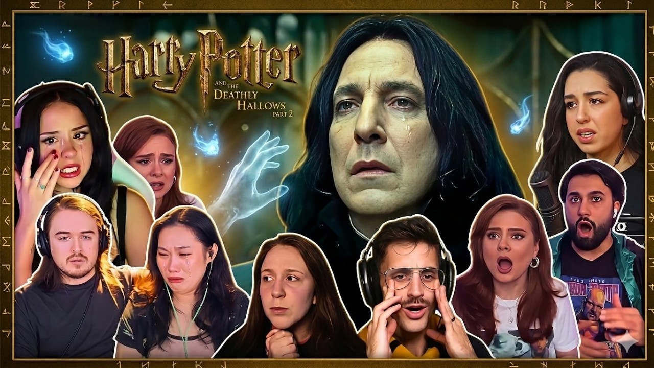 ДУШЕРЕЗАЮЩАЯ реакция на &laquo;Воспоминания Снейпа&raquo; 💔 Реакция на фильм | Первый просмотр