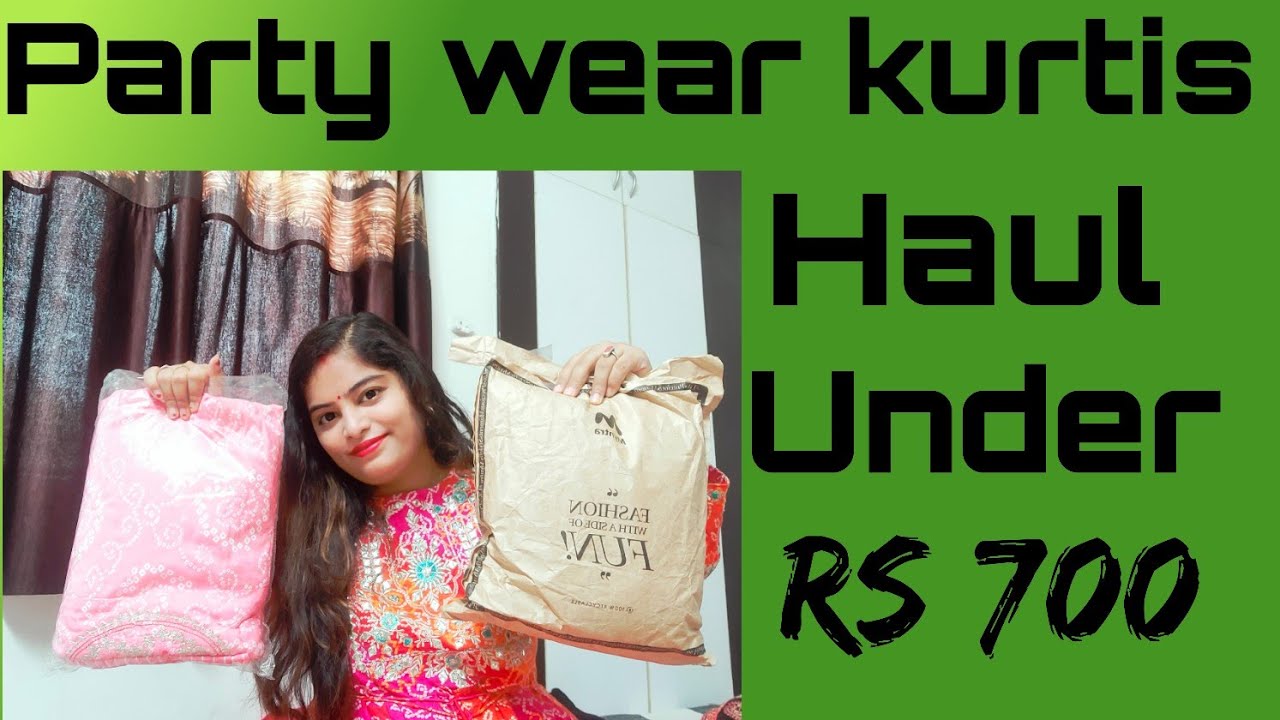 Party wear kurtis set #partywear #kurtis #under700 #viral #cheapest #fashion #subscribetomychannel