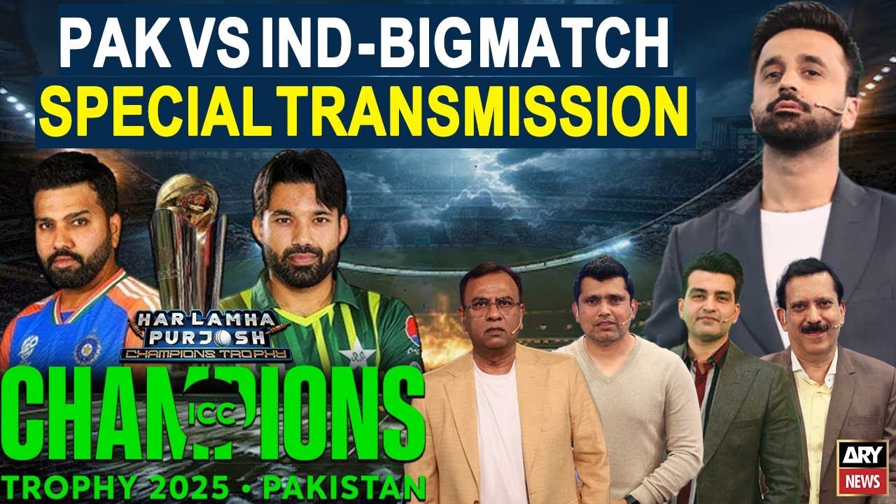 Bara Muqabla - Pak vs Ind | Special Transmission | Waseem Badami | 23rd February 2025 (Part - 3)