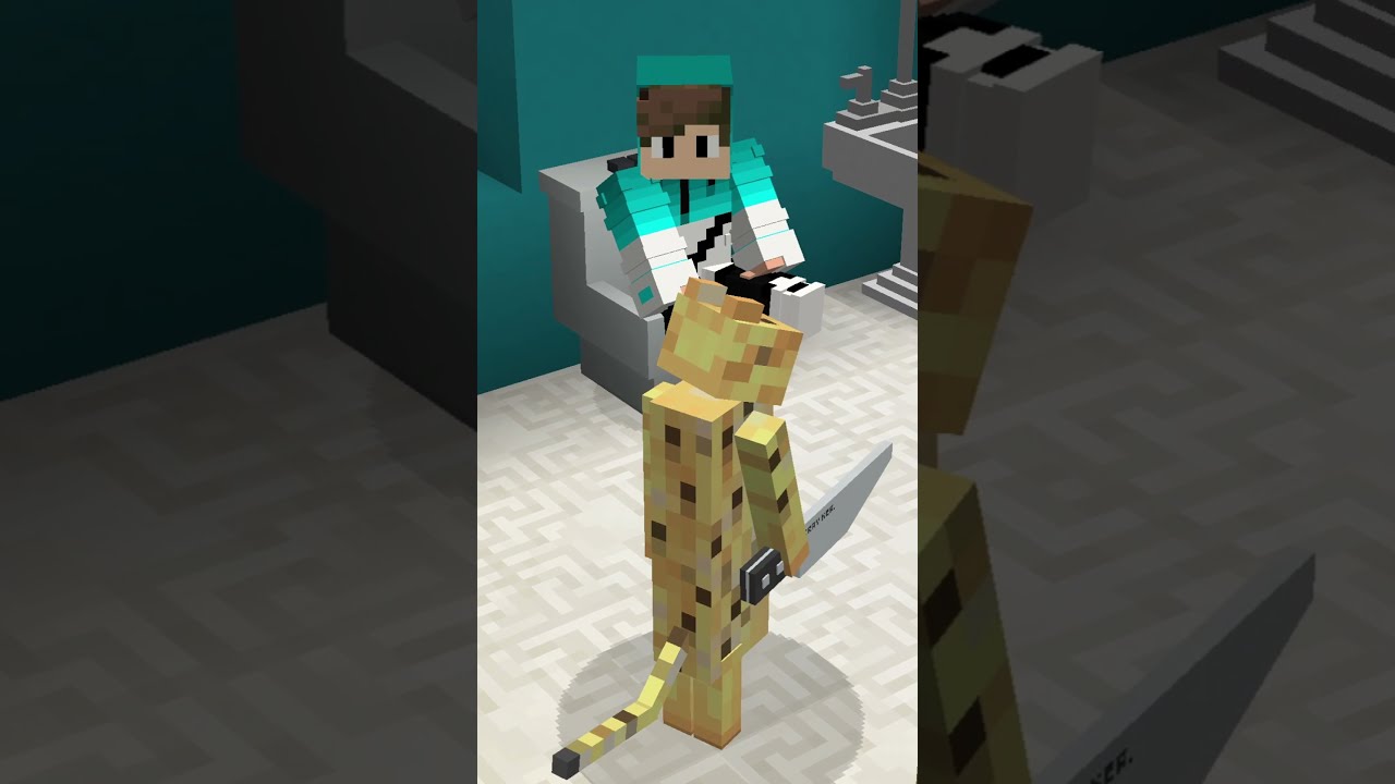 MINECRAFT SHORTS DIE MEINE HOSEN ESSEN | Minecraft #SHORTS