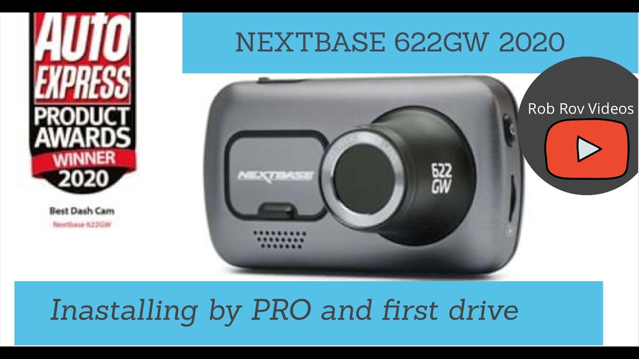 Nextbase 622GW 2020 front and rear dash cam hardwire instal