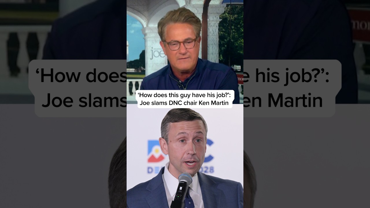 &lsquo;How does this guy have his job?&rsquo;: Joe slams DNC chair Ken Martin