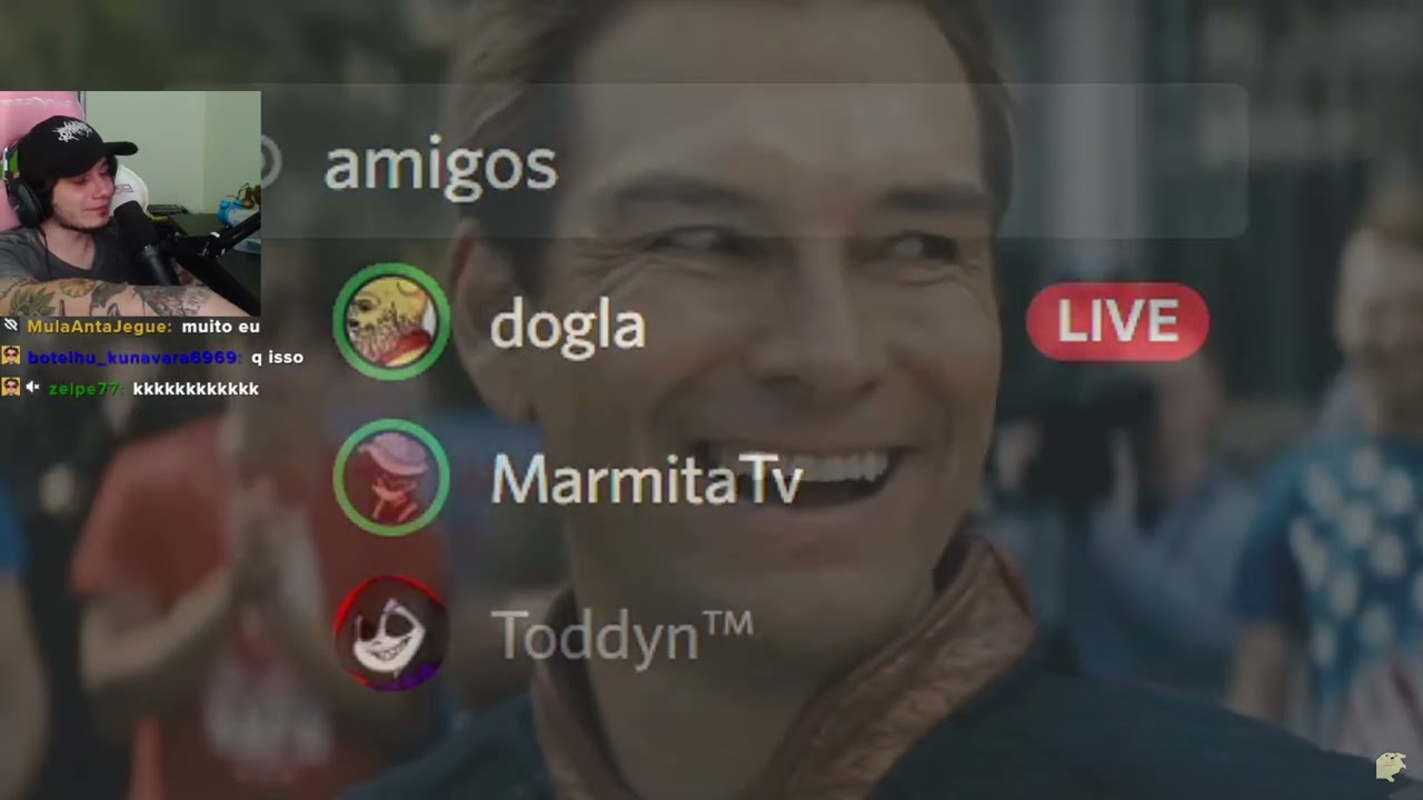 josefino assistindo DOUGLASSOLA incomodando a vida de streamers