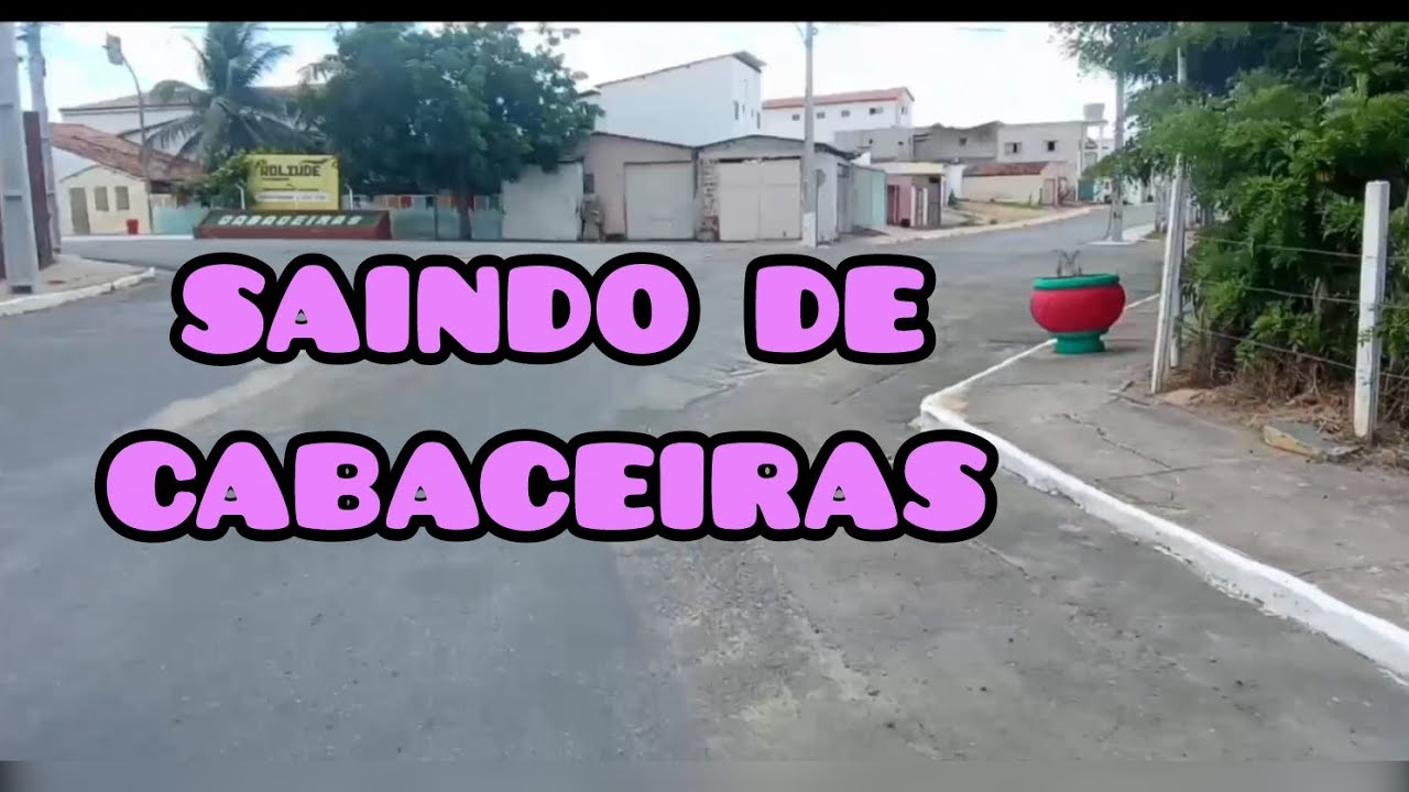 Saindo de CABACEIRAS SENTIDO SÃO JOÃO DO CARIRI PB.
