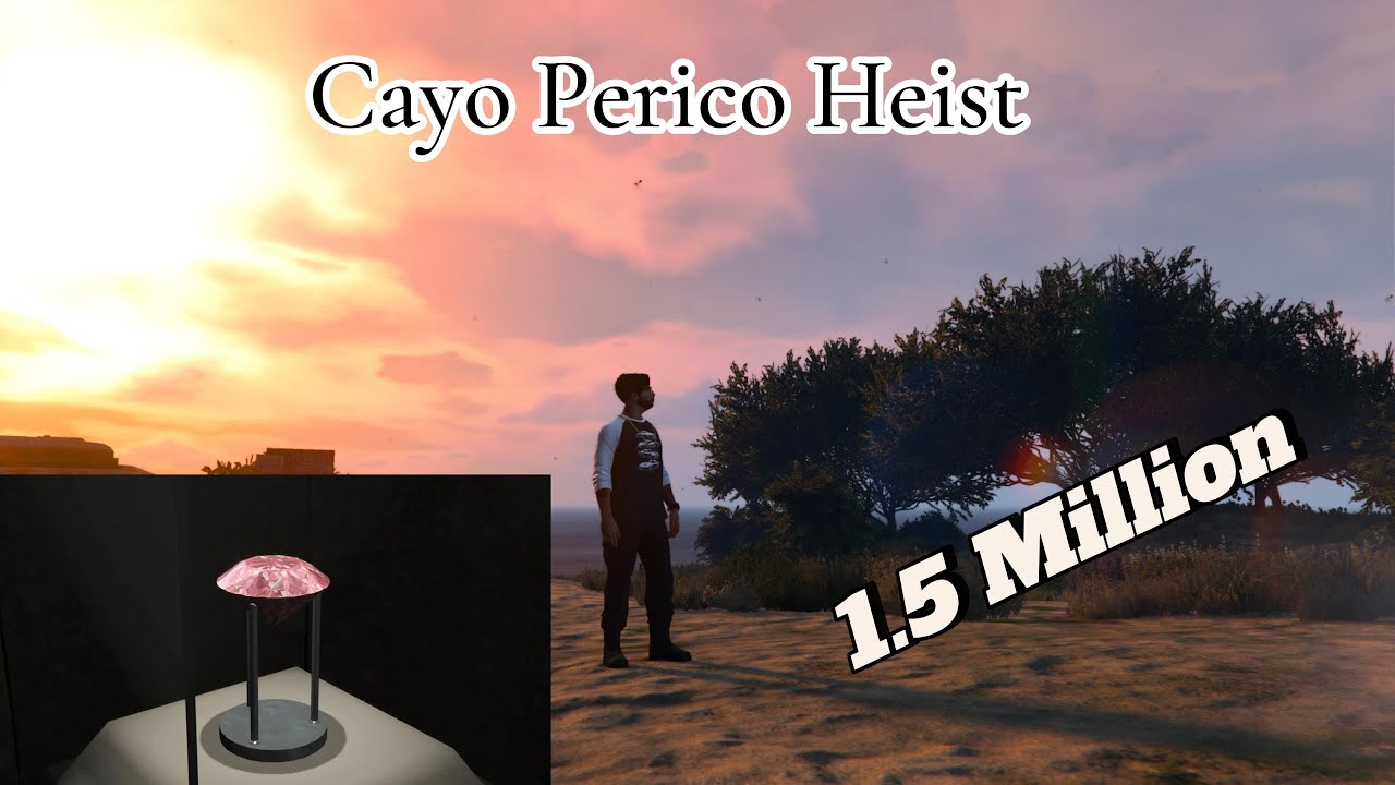 GTA5 Cayo Perico Heist (Pink Diamond SOLO) No Commentary 1.5 Million