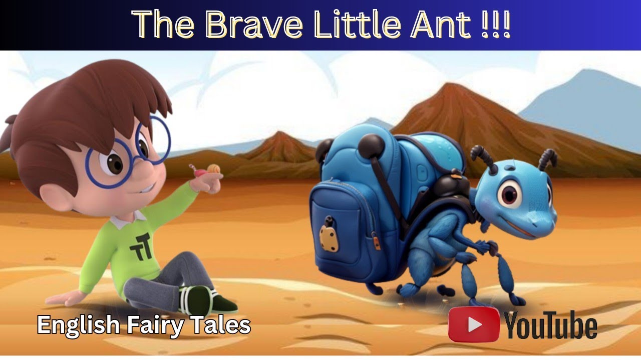 😍The Incredible Journey of the Brave Little Ant 🐜| Kids story time | Bed Time Story🌛|