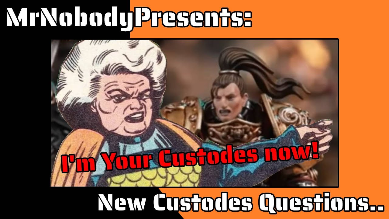 New Custodes Questions Article. The Coward Article.