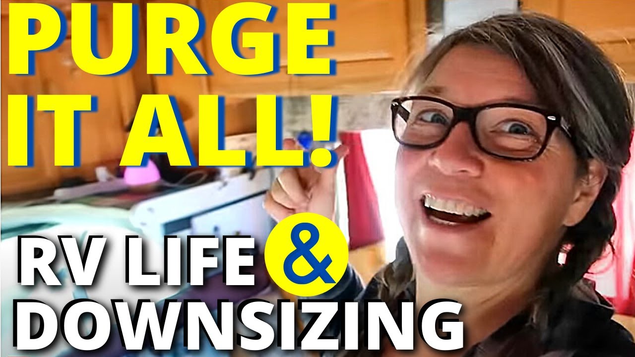 How to Minimize Your Stuff For RV Life: Preparing For RV Life