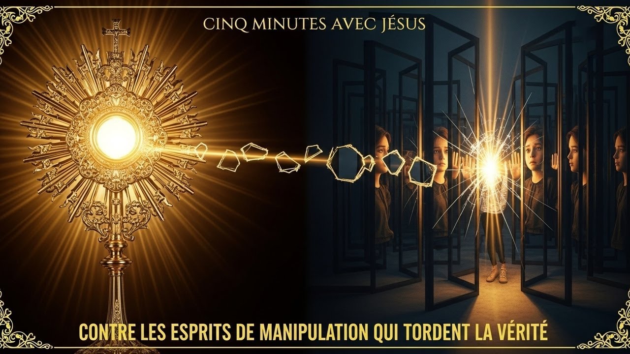 Cinq Minutes avec Jésus au Saint-Sacrement :Contre les Esprits de Manipulation qui Tordent la Vérité
