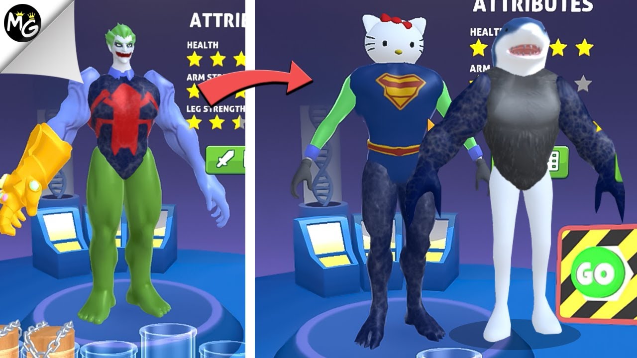 Merubah Manusia Menjadi Superhero Dan Binatang | Mutant Fighter | Musim Gaming