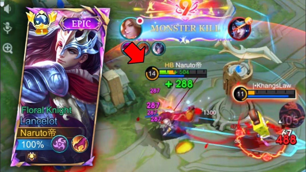 This LANCELOT🔥 Destroyed Whole Enemy Team | Mythic High Rank Gameplay | MLBB