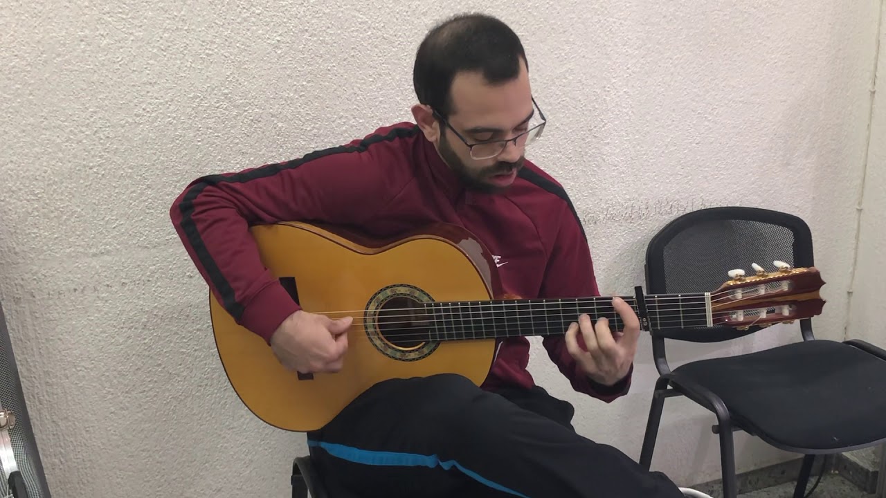 Javier Conde tocando Sole&aacute; de Sabicas