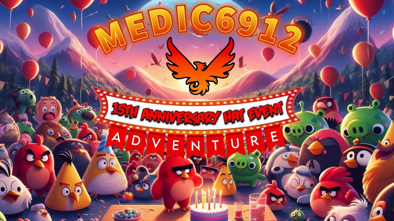 Angry Birds 2 AB2 The 15th Anniversary Adventure and Hat Event - All Birds - Level 5-10 - 11/21/24