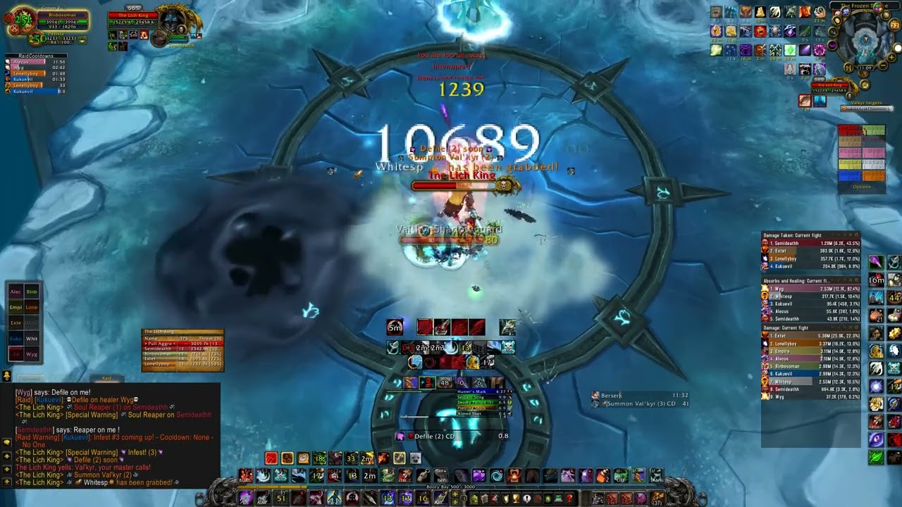 ICC10HC  - BANE THE LICH KING 10 HC - HUNTER POV