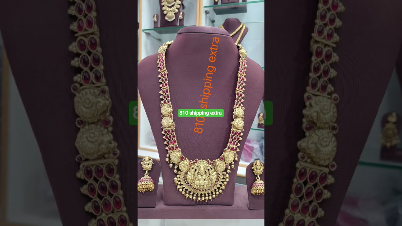 810 shipping extra, bridal Pink Haram with stud 