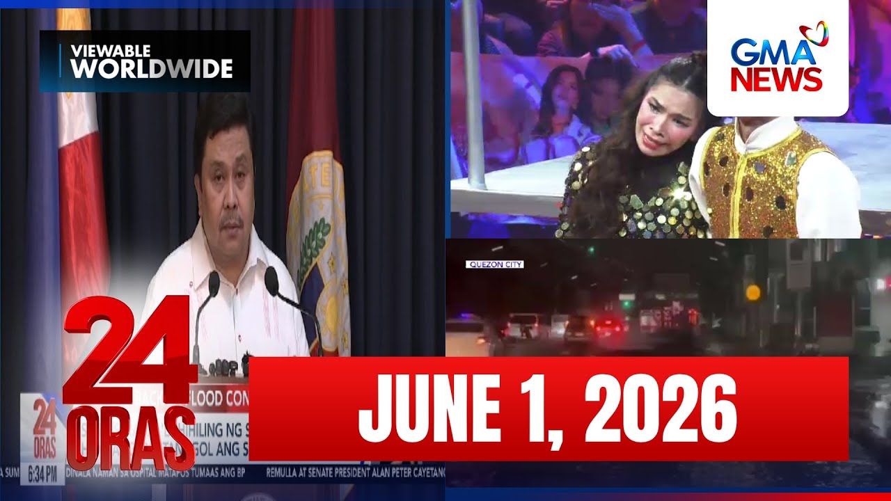 24 Oras Express: June 1, 2026 [HD]