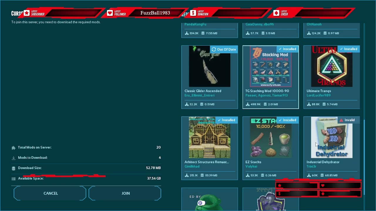 ARK SURVIVAL ASCENDED MODDED GAMEPLAY Discord/TV-MA/Music Copyrights Not Owned By Me