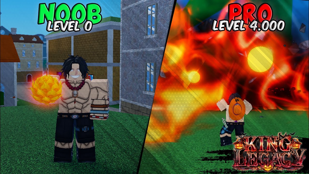 Starting Over as Portgas D. Ace and Awakening Flame Fruit | Update 4.8.1 King Legacy