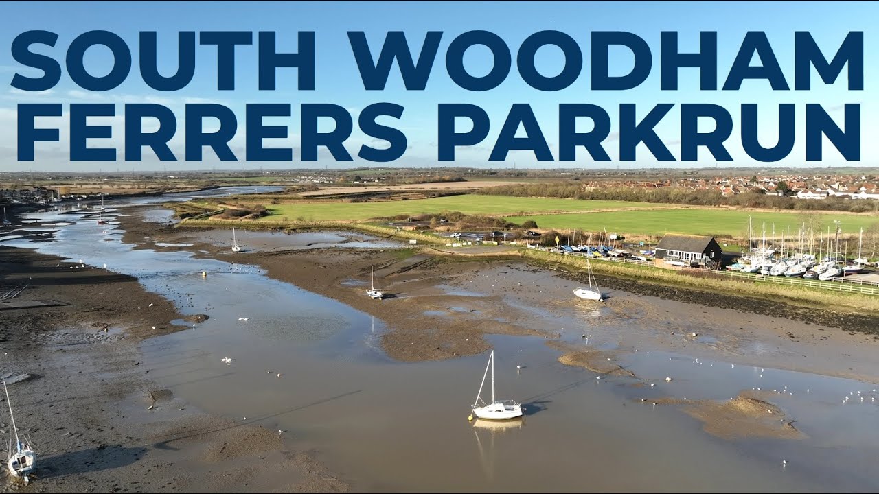 South Woodham Ferrers parkrun #345 [4K Aerial]