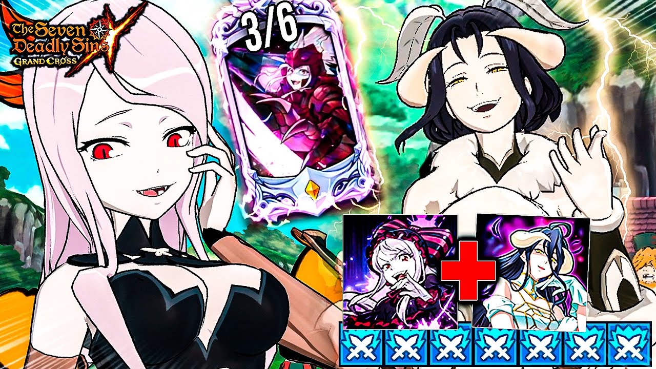 SHALLTEAR PURGATORIO 2.0!!! 🦋 BUFF OVERLORD COLLAB DESTRUYE PVP? 🙂 | Seven Deadly Sins: Grand Cross