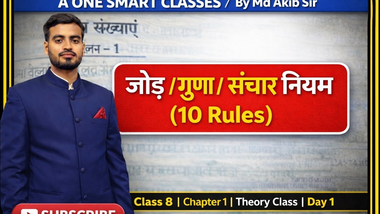 Class 8th maths ncert in hindi chapter 1 Rational number full exercise 1.1 Prashnawali  by Akib Sir 