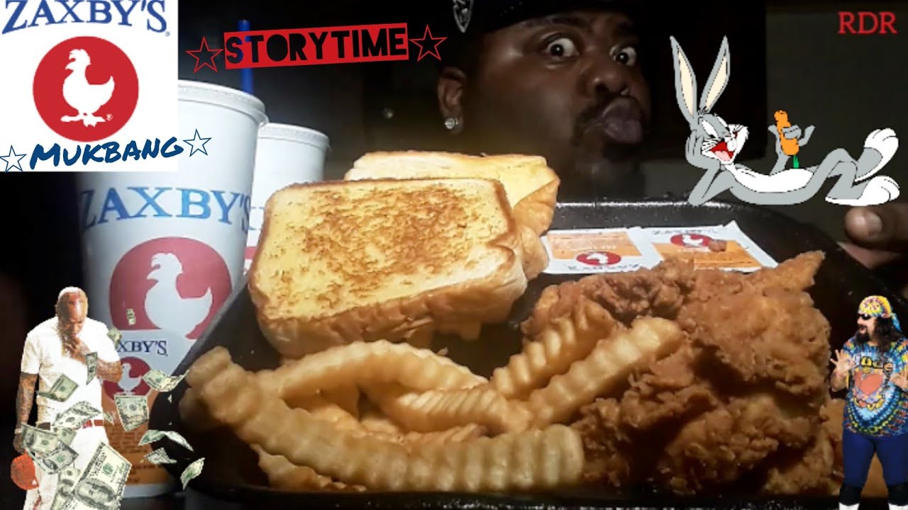 ☆☆Zaxby's Mukbang☆☆ Казино(StoryTime)!!!