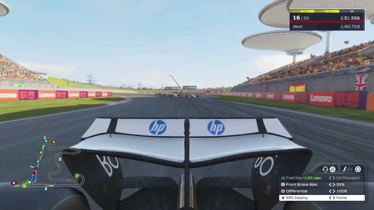 GP chin 100% distance