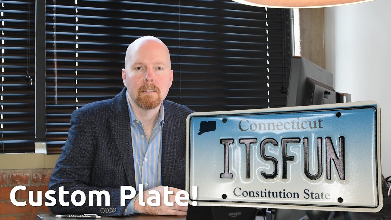 How to Get a Custom License Plate in Connecticut?  How Much Does a Custom License Plate Cost?